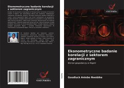 Ekonometryczne badanie korelacji z sektorem zagranicznym - Nwobike, Goodluck Aniebo