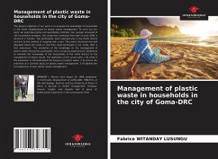 Management of plastic waste in households in the city of Goma-DRC - Witanday Lusungu, Fabrice