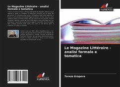 Cover Le Magazine Littéraire - analisi formale e tematica