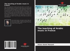The teaching of Arabic music in France - Azami Hassani, Anass