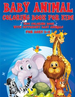 Baby Animal Coloring Book For Kids - Martin, Eli