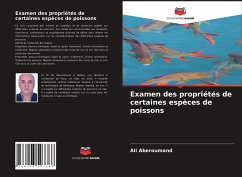 Examen des propriétés de certaines espèces de poissons - Aberoumand, Ali