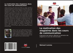 La motivation des stagiaires dans les cours de communication - Lemma, Natnael