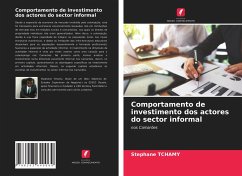 Comportamento de investimento dos actores do sector informal - Tchamy, Stephane