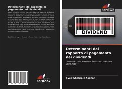 Cover Determinanti del rapporto di pagamento dei dividendi