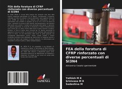 FEA della foratura di CFRP rinforzato con diverse percentuali di SI3N4 - M K, Yathish; M R, Srinivasa; M, Sadashiva