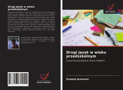 Drugi j¿zyk w wieku przedszkolnym - Javorová, Zuzana