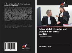 Cover I ricorsi dei cittadini nel sistema dei diritti politici