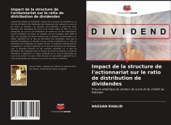 Impact de la structure de l'actionnariat sur le ratio de distribution de dividendes - Khalid, Hassan