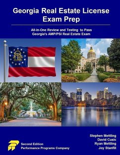 Georgia Real Estate License Exam Prep: All-in-One Review and Testing to Pass Georgia's AMP/PSI Real Estate Exam - Mettling, Stephen; Cusic, David; Mettling, Ryan