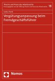 Vergütungsanpassung beim Fremdgeschäftsführer (eBook, PDF)