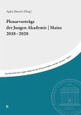 Plenarvorträge der Jungen Akademie   Mainz 2018-2020 (eBook, PDF)