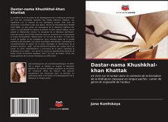 Dastar-nama Khushkhal-khan Khattak - Kunitskaya, Jana