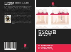 PROTOCOLO DE COLOCAÇÃO DE IMPLANTES - Mehta, Deeksha; Kapoor, Shalini; Bhardwaj, Amit