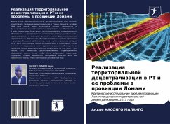 Realizaciq territorial'noj decentralizacii w RT i ee problemy w prowincii Lomami - Kasongo Malango, André