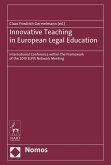 Innovative Teaching in European Legal Education (eBook, PDF)