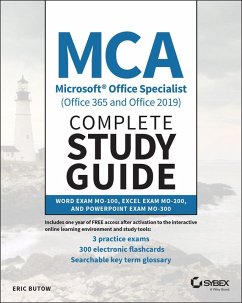 Cover MCA Microsoft Office Specialist (Office 365 and Office 2019) Complete Study Guide (eBook, PDF)