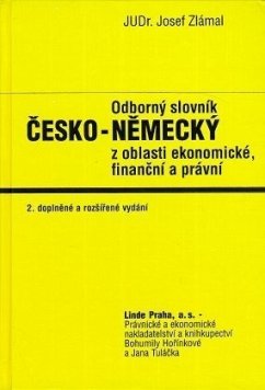 Cesko-Nemecky / Fachwörterbuch Wirtschaft, Finanzen, Recht