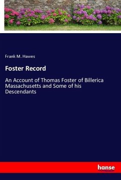 Foster Record - Hawes, Frank M.