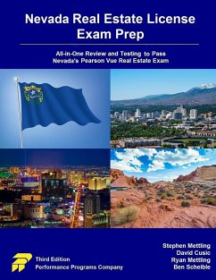 Nevada Real Estate License Exam Prep: All-in-One Review and Testing to Pass Nevada's Pearson Vue Real Estate Exam - Mettling, Stephen; Cusic, David; Mettling, Ryan