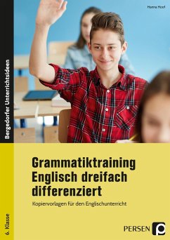 Cover Grammatiktraining Englisch für die 6. Klasse