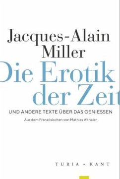 Die Erotik der Zeit - Miller, Jacques-Alain