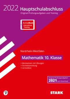 Cover STARK Original-Prüfungen und Training - Hauptschulabschluss 2022 - Mathematik - NRW