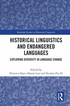 Cover Historical Linguistics and Endangered Languages (eBook, PDF)