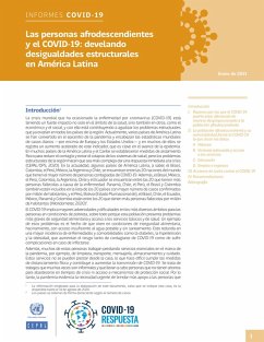 Las personas afrodescendientes y el COVID-19: develando desigualdades estructurales en América Latina (eBook, PDF)