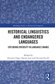 Historical Linguistics and Endangered Languages (eBook, ePUB)