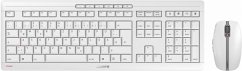 Cherry Stream Desktop weiß-grau Keyboard und Maus Set