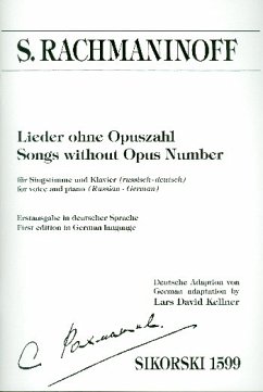 Cover Lieder ohne Opuszahl für Gesang und Klavier (rkyr/dt)