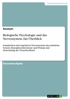 Biologische Psychologie und das Nervensystem. Ein Überblick (eBook, PDF)