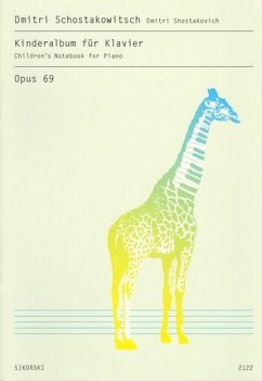 Cover 6 Kinderstücke op.69 für Klavier