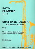 Etüden op.43 Band 1 36 leichte Original-Etüden für Saxophon