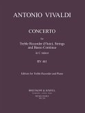 Concerto in c Minor RV441 (P.440) for treble recorder and piano