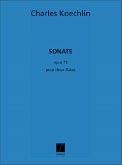 Sonate op.75 pour 2 flűtes 1918-1920