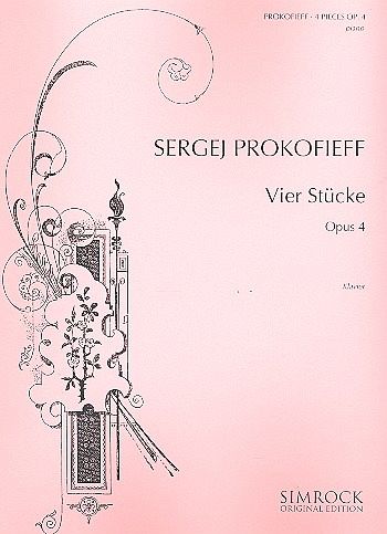 Vier Stücke: op. 4. Klavier. (Simrock Original Edition) - Martin Frey