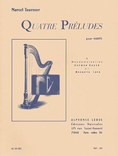Cover 4 Préludes op.16 pour harpe