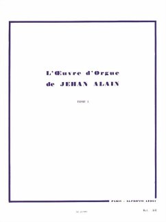 Cover L'oeuvre d'orgue vol.1