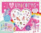 I Love Unicorns Sticker Activity Case I Love Unicorns Sticker Activity Case