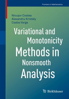 Variational and Monotonicity Methods in Nonsmooth Analysis - Costea, Nicusor;Kristály, Alexandru;Varga, Csaba