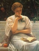 Charles Edward Perugini, Girl Reading (1878)