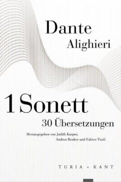 1 Sonett - 30 Übersetzungen - Alighieri, Dante