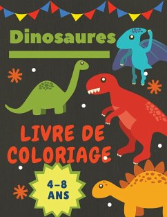 Dinosaures Livre de coloriage 4-8 Ans - Daisy, Adil