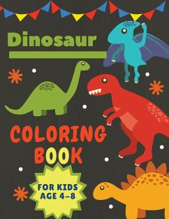 Dinosaur Coloring Book for Kids Age 4-8 - Daisy, Adil