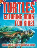 Turtles Coloring Book For Kids!