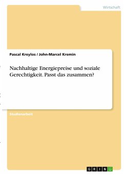 Nachhaltige Energiepreise und soziale Gerechtigkeit. Passt das zusammen?