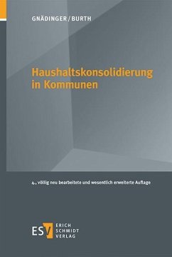 Haushaltskonsolidierung in Kommunen - Gnädinger, Marc;Burth, Andreas