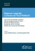 Régimen Legal del Contrato de Teletrabajo (eBook, ePUB)